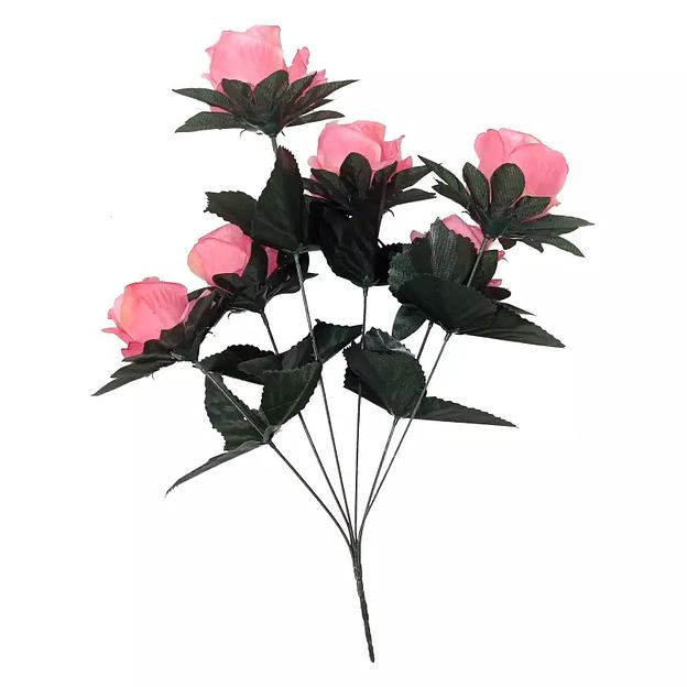 Букет с розами 6 голов 45см 481-778 фото 2