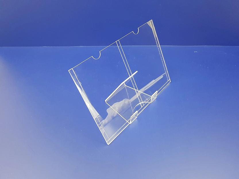 Карман из акрила 2мм.(двойной) ф-а5 фото 2