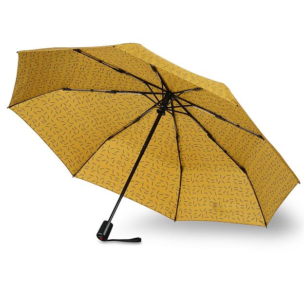Зонт Knirps автомат A.200 Medium Duomatic 2DANCE HONEY 95 7200 8504 фото 3