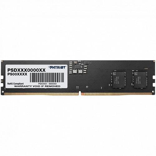 Модуль памяти Patriot Signature  PSD532G48002  DDR5  DIMM  32Gb  4800Mhz  CL40 фото 1