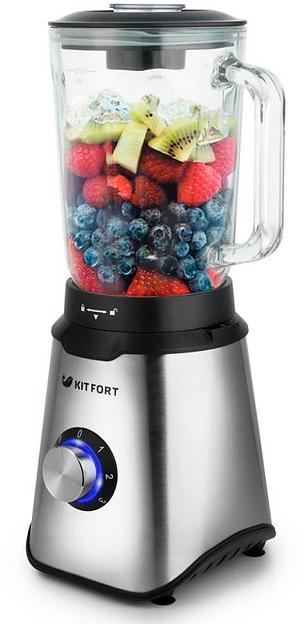 Блендер стационарный Kitfort КТ-1344 800Вт серебристый фото 1