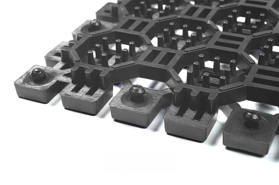 Грязезащитное покрытие ПВХ «Sold Антикаблук», 9 мм, 250х250 мм фото 3