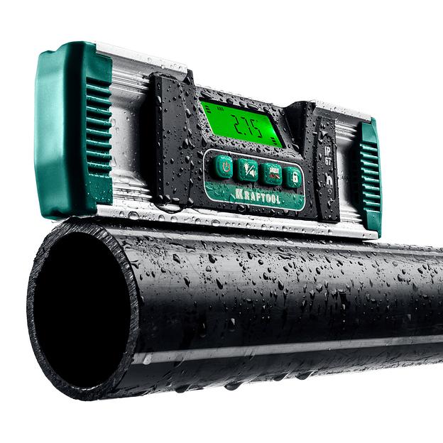 KRAFTOOL EXTREM, 0 - 360°, точность 0.05°, HOLD, IP67, электронный уровень-уклономер (34686) фото 10