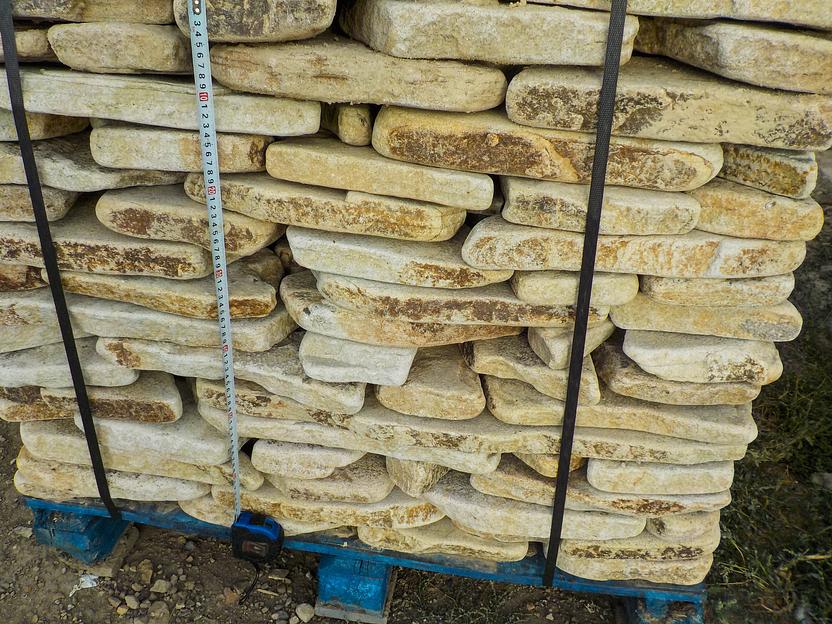 Песчаник галтованный Ручейник Кантри /м2 (50 мм) фото 1