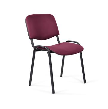 Стул офисный "ИЗО black", металлический каркас фото 6