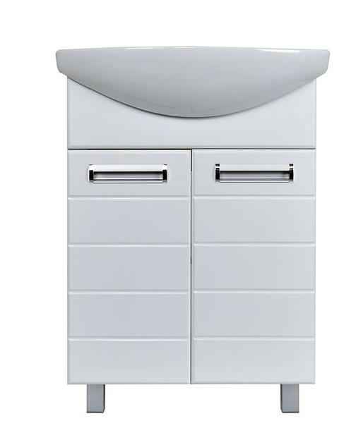 Тумба Вега 60 DORATIZ 9912.502, напольная, белая, под умывальник Балтика 60 фото 2
