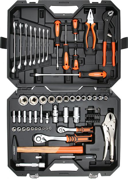 Набор инструментов Patriot SSP-72 72 предмета (жесткий кейс) фото 2