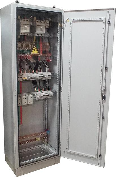 Главный распределительный щит теплового пункта 250А напольного исполнения фото 1