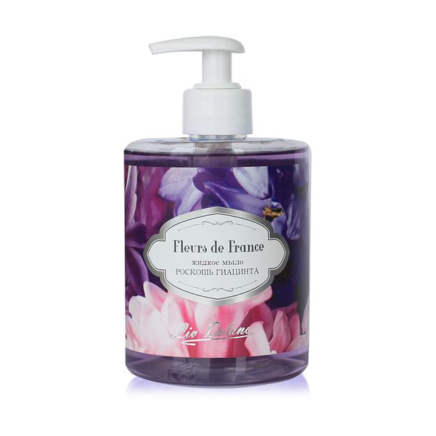 Liv delano жидкое мыло роскошь гиацинта 500г фото 1