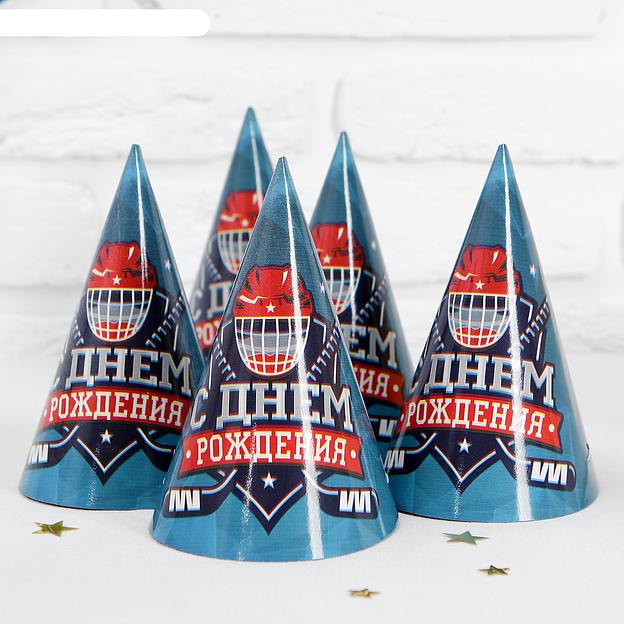 Колпак бумажный Рубин (набор 6 шт) на заказ фото 1