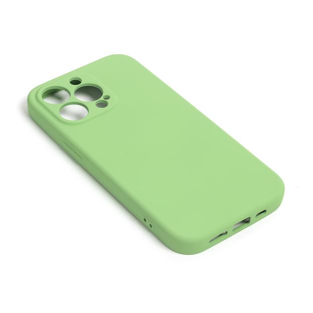 Чехол для телефона  X-Game  XG-HS72  для Iphone 13 Pro  Силиконовый  Мятный  Пол. пакет фото 2