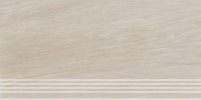 Ступень Kerama Marazzi Слим Вуд беж светлый обрезной фото 1