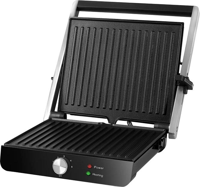 Электрогриль Red Solution RGM-M815 2000Вт черный/серебристый фото 6