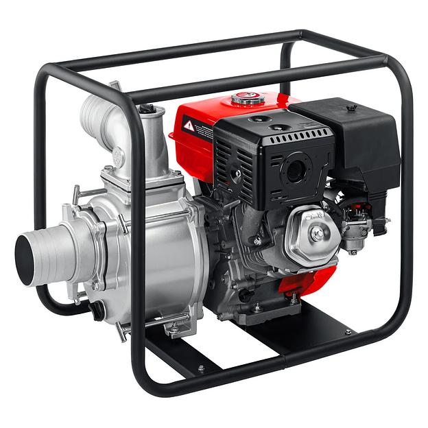 Мотопомпа бензиновая для грязной воды Зубр, серия «Мастер» (МПГ-1800) фото 2