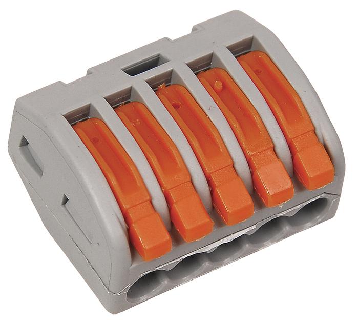 Iek UKZ-004-415 Строительно-монтажная клемма СМК 222-415 (4 шт/упак) IEK фото 1