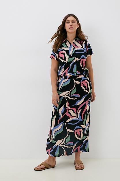 Платье Salma/розовый принт фото 1