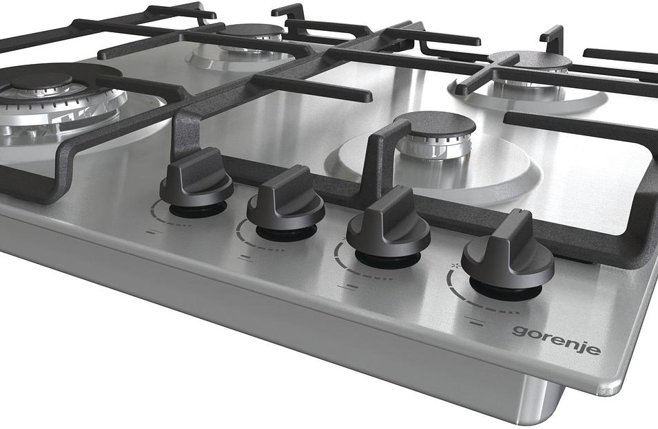 Газовая варочная поверхность Gorenje GW641EBX нержавеющая сталь фото 5