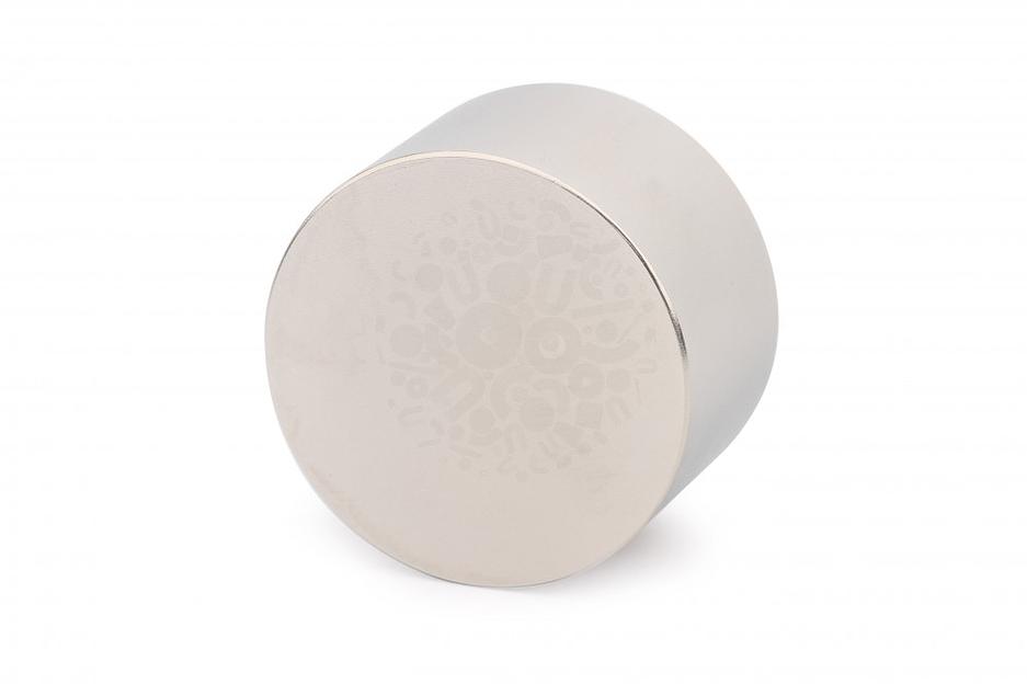 Неодимовый магнит диск 50х30 мм фото 1