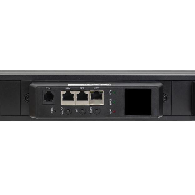 Блок розеток с функцией измерения серия Basic 21хC13 с замком, 3хC19 с замком, вход IEC60309 (16A 380 В 3P+N+PE) фото 2