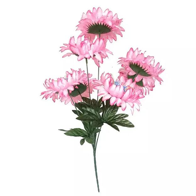 Декоративное растение букет с астрами 7 голов 51см 381-590 фото 4