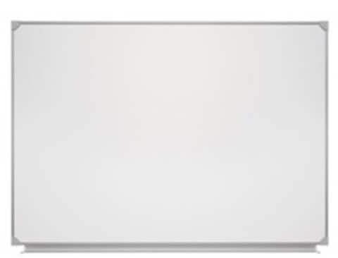 Одноэлементная магнитная полимерная школьная доска 2000х1200 комбинированная(мел\маркер) белая фото 1