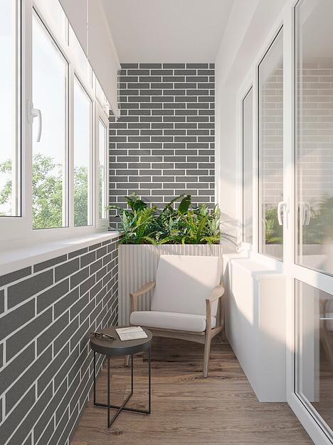 Декоративное покрытие АМК блок №202 серый ОПТ фото 6