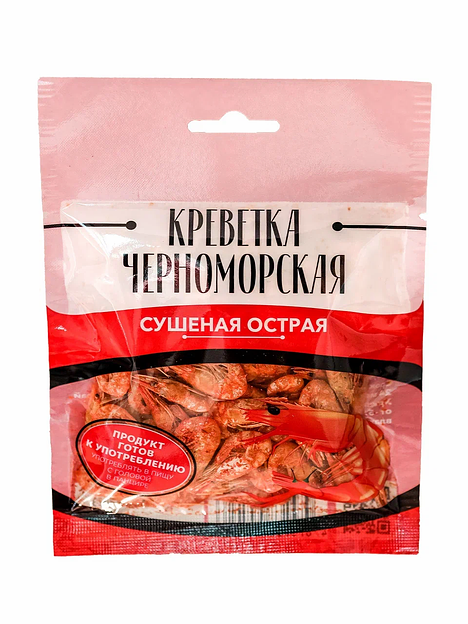 Креветка «Черноморская» сушеная острая, опт фото 1