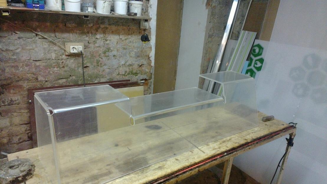 Витрина из оргстекла для хот дога, френч дога, гамбургера, фото 2