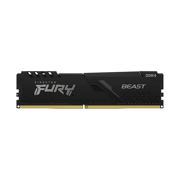 Модуль памяти Kingston FURY Beast KF432C16BB/8 DDR4 8GB DIMM Чёрный фото 2