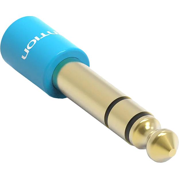 Переходник Vention Jack 3.5 mm F/6,5 mm M Переходник Vention mini Jack 3.5 mm F/Jack 6.5 mm M (VAB-S01-L) фото 2