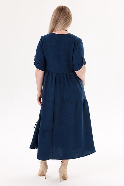 Платье женское  6079/12/Темно-синий  фото 6