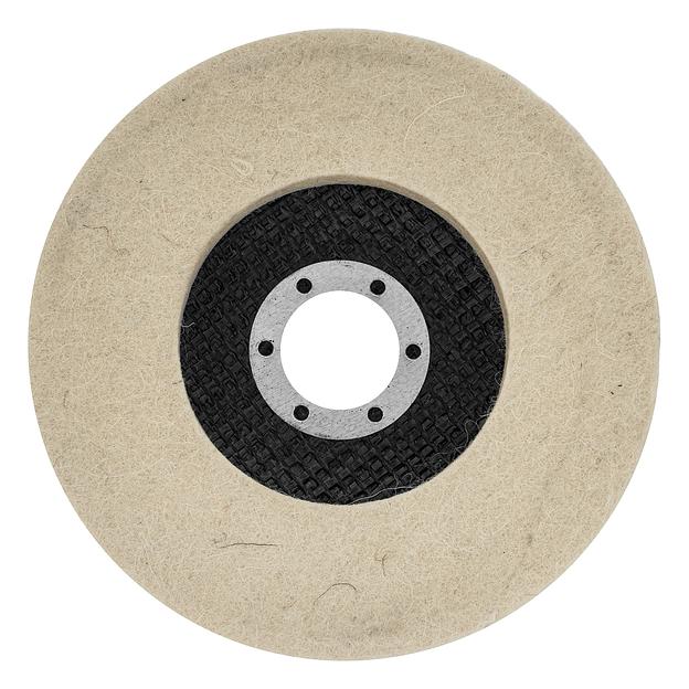 Круг MATRIX полировальный непрерывный из натурального войлока 125 х 22,2 мм 75942 фото 2