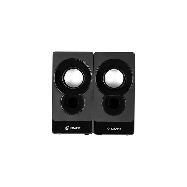 Колонки Oklick OK-165, 2.0, черный [397355] фото 1