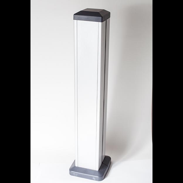 Колонна алюминиевая 660 мм, двухсторонняя, на 16 постов (45х45) фото 1