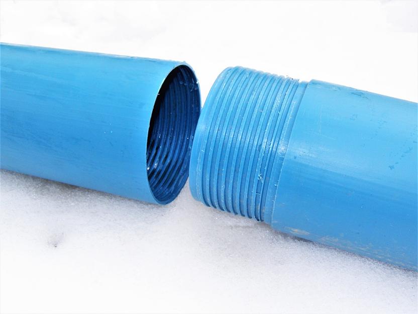 Труба 128x7.3 обсадная для скважины (ПНД) фото 1