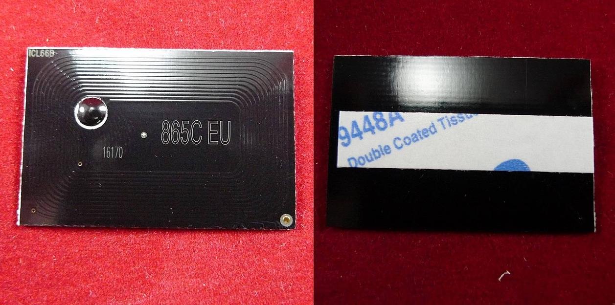 Чип для Kyocera TASKalfa 250ci/300ci (TK-865C) Cyan, 12K ELP Imaging® фото 1