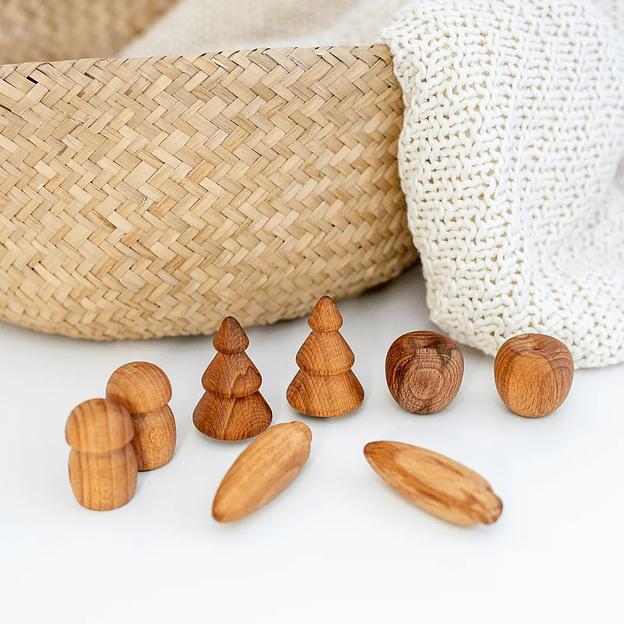 Развивающие игрушки - Сортер деревянный ассорти из бука, Опт фото 2