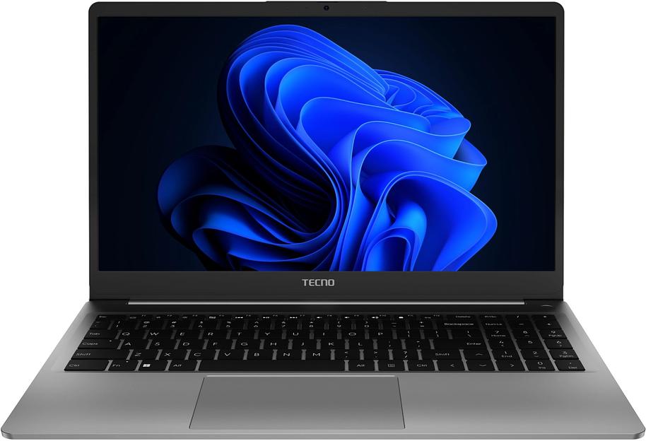 Ноутбук Tecno MegaBook K15SRA Core i3 1315U 8Gb SSD512Gb Intel UHD Graphics 15.6" IPS FHD (1920x1080) Windows 11 Home grey WiFi BT Cam 6060mAh (71003300531) фото 1