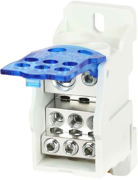 Распределительный блок на DIN-рейку РБД-125А фото 2