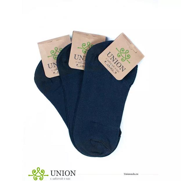 Носки Женские 10 пар укороченные «Спорт синие» ОПТ фото 3