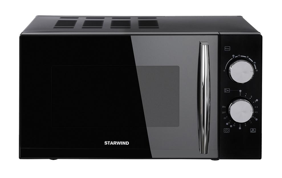 Микроволновая Печь Starwind SMW3420 20л. 700Вт черный/хром фото 2