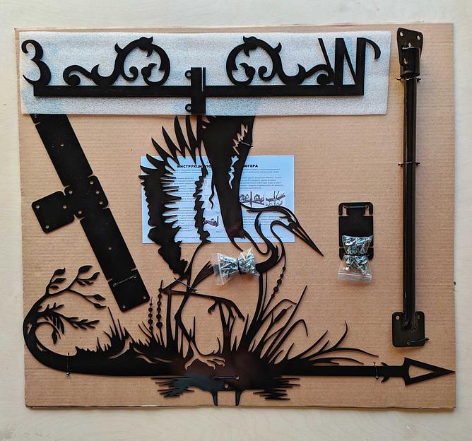 Флюгер «Цапля» ОПТ фото 2