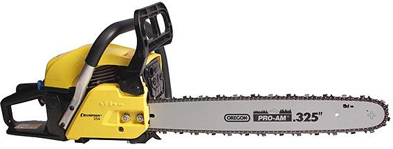 Бензопила Champion 254-18 2500Вт 3.4л.с. дл.шин.:18" (45cm) фото 2