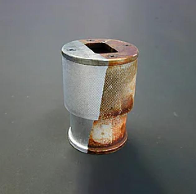 Лазерная чистка металла от ржавчины фото 1