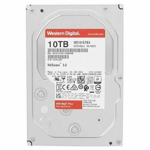 Жесткий диск HDD Western Digital 10000Gb 7200 rpm SATA 3.5 (WD101EFBX) ОПТ фото 1