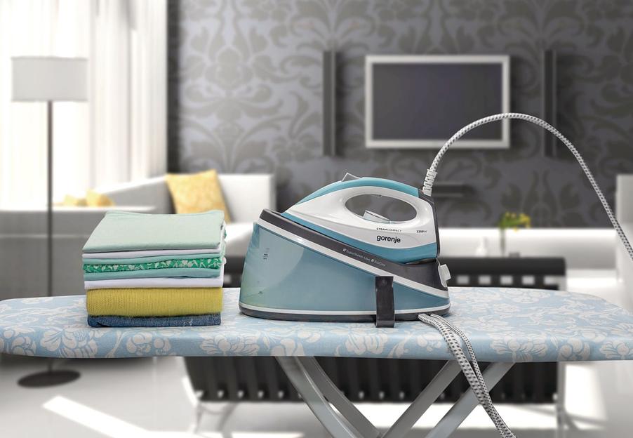 Утюг Gorenje SGH2200LBC белый/голубой фото 2