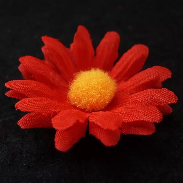 Головка ромашки под клей 3,5см фото 2