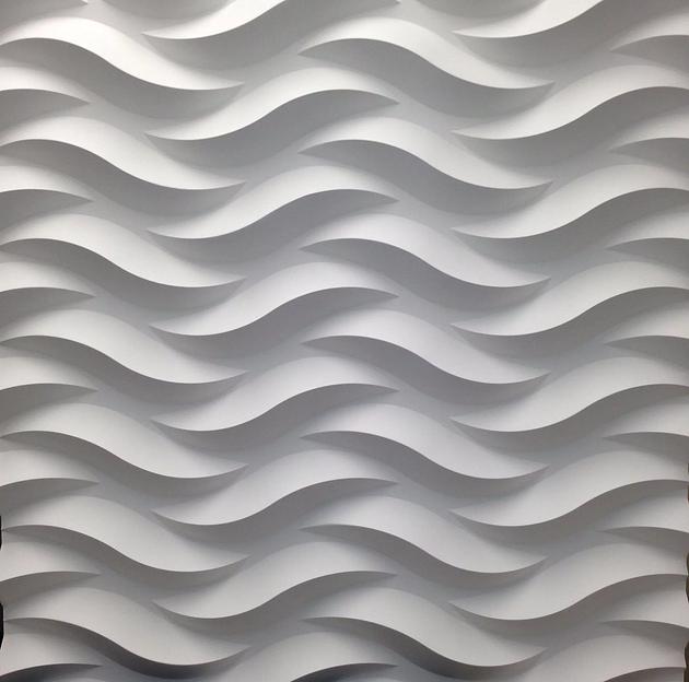 Объёмная керамическая плита «Волнистая фактура» ОПТ фото 1