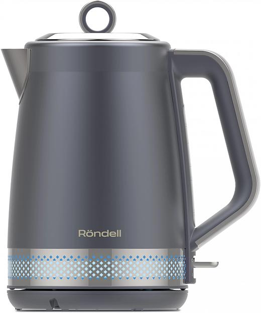 Чайник электрический Rondell RDE-WK880 1.7л. 2200Вт титан/серебристый корпус: серебристый фото 1