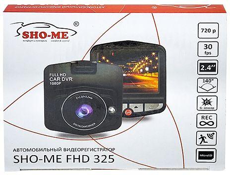 Видеорегистратор Sho-Me FHD-325 черный 1080x1920 1080p 140гр. GC1247+SC1034 фото 3